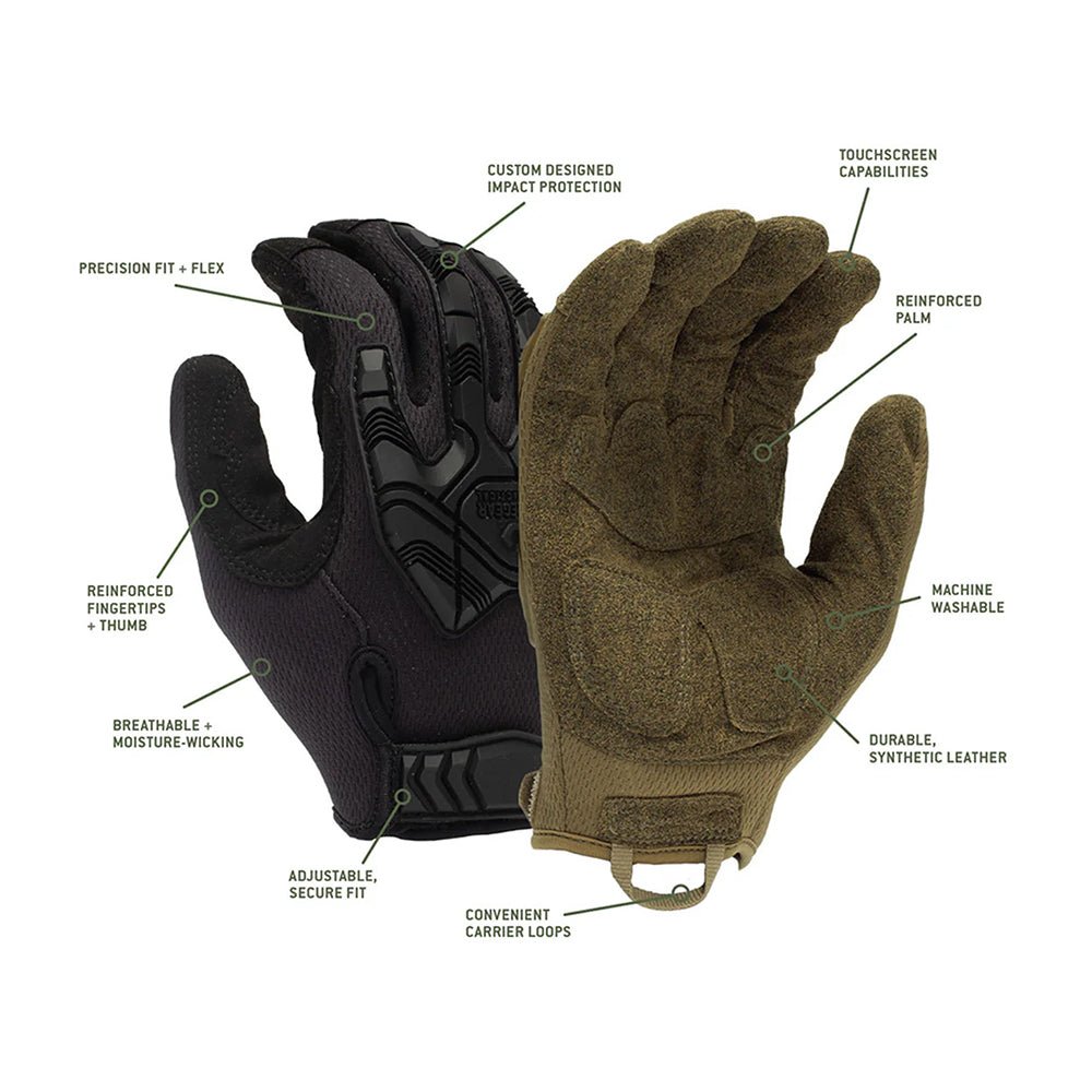 Venture Gear VGTG40 Heavy - Duty A2 Cut Impact Synthetic Operator Gloves, 1 pair - Gorvex.com