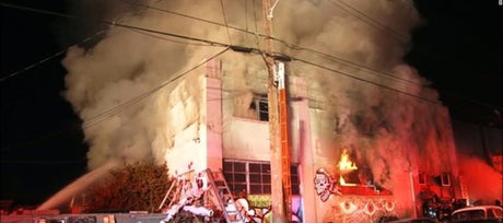 Warehouse Ablaze After Not Being Inspected in 30 Years