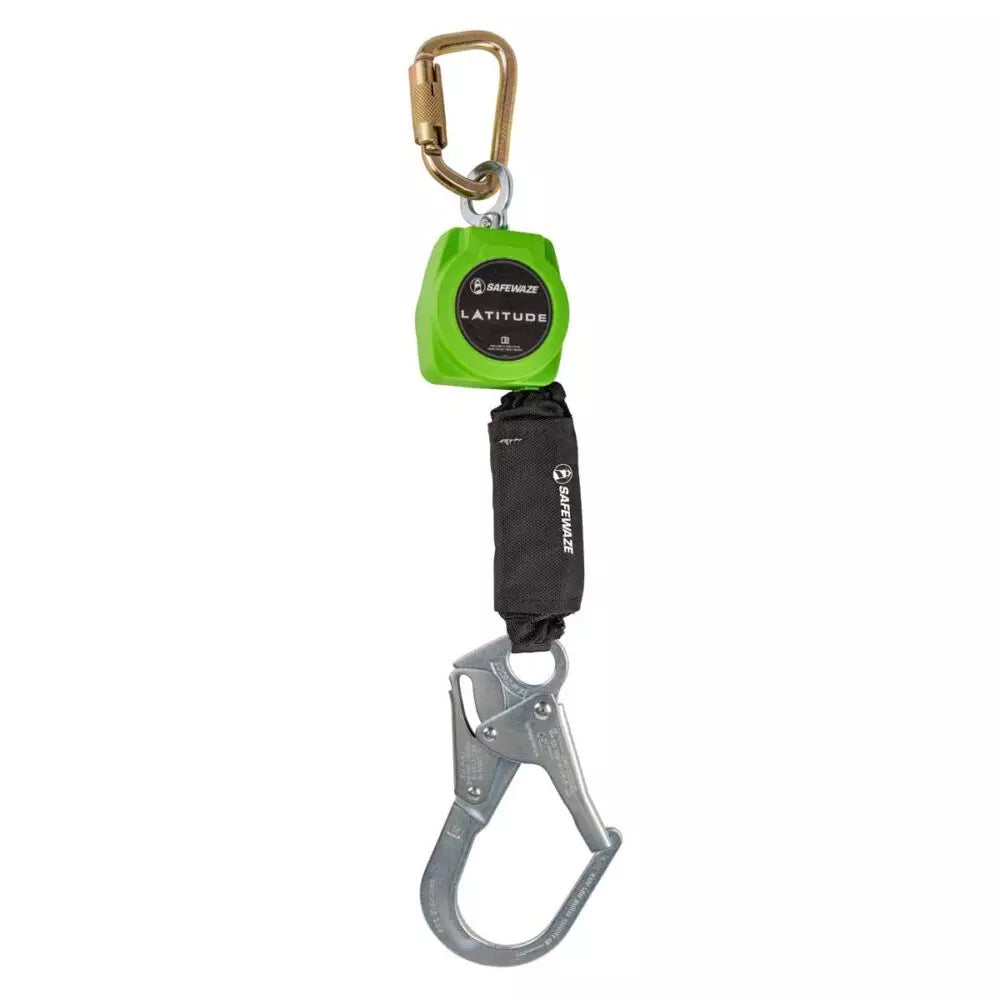 Safewaze 019-5046 Latitude 6 ft. Single Web SRL-P with Rebar Hook