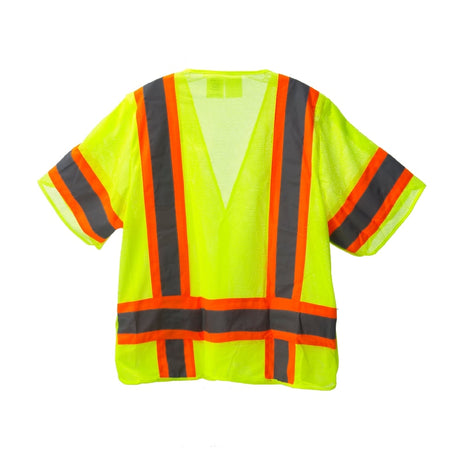 Cor-Brite™ Hi Vis Self-Extinguishing FR Vest with Contrasting Tape