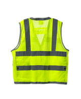 Cor-Brite® Heavy-Duty Surveyor's Vest with Snap Closure + D-Ring Access