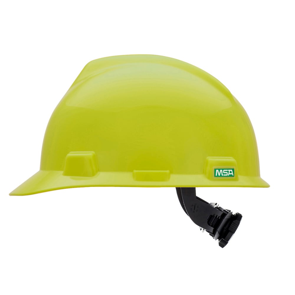 MSA V-Gard® Slotted Cap Style Hard Hat with Gloss Finish