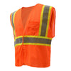 Hi-Vis Vest, Two Tone Mesh with Hook & Loop Closure, Standard Class 2