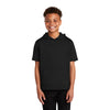 Sport-Tek YST251 Youth Sport-Wick Fleece Short Sleeve Hooded Pullover