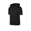 Sport-Tek YST251 Youth Sport-Wick Fleece Short Sleeve Hooded Pullover