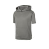 Sport-Tek YST251 Youth Sport-Wick Fleece Short Sleeve Hooded Pullover