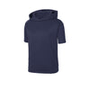 Sport-Tek YST251 Youth Sport-Wick Fleece Short Sleeve Hooded Pullover