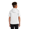 Sport-Tek YST251 Youth Sport-Wick Fleece Short Sleeve Hooded Pullover