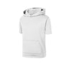 Sport-Tek YST251 Youth Sport-Wick Fleece Short Sleeve Hooded Pullover