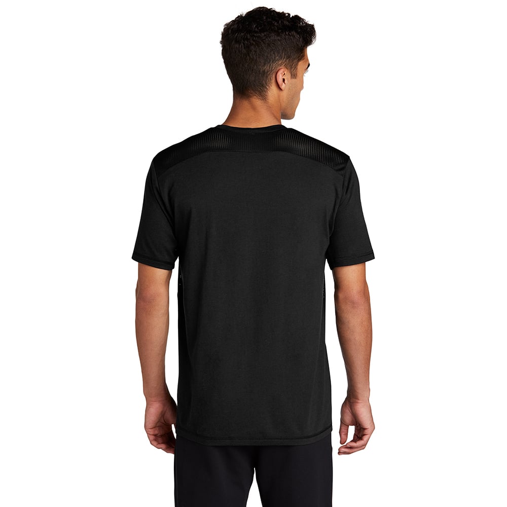 Sport-Tek ST410 PosiCharge Tri-Blend Two-Tone Short Sleeve T-Shirt