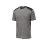 Sport-Tek ST410 PosiCharge Tri-Blend Two-Tone Short Sleeve T-Shirt