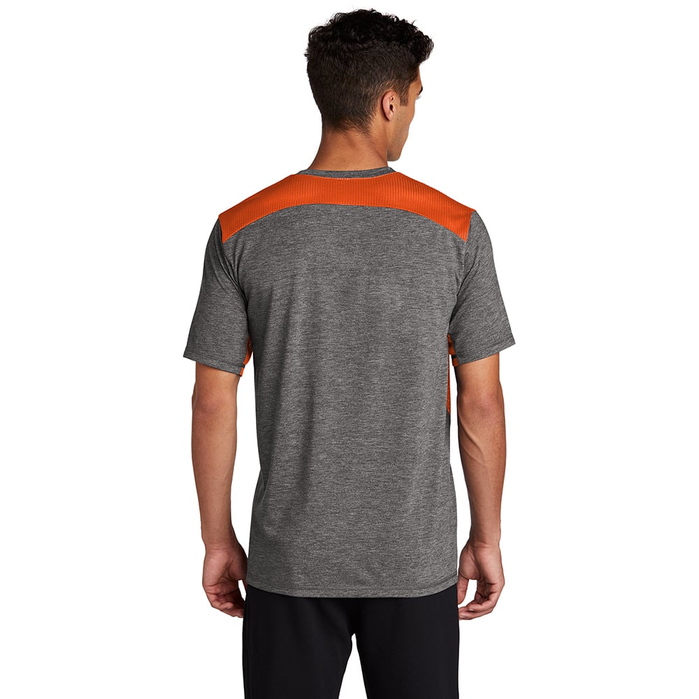 Sport-Tek ST410 PosiCharge Tri-Blend Two-Tone Short Sleeve T-Shirt