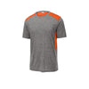 Sport-Tek ST410 PosiCharge Tri-Blend Two-Tone Short Sleeve T-Shirt