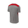 Sport-Tek ST410 PosiCharge Tri-Blend Two-Tone Short Sleeve T-Shirt