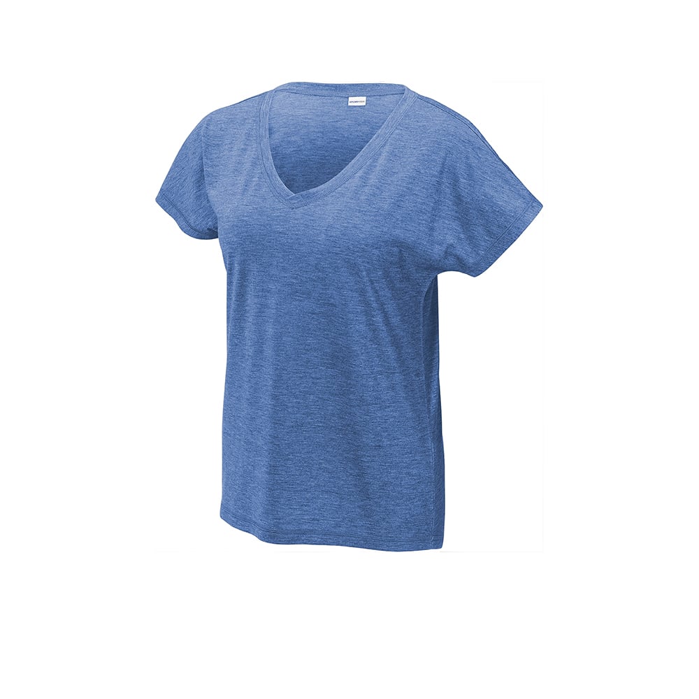 Sport-Tek LST401 PosiCharge Women's V-Neck Dolman Sleeve T-Shirt