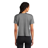 Sport-Tek LST411 PosiCharge Women's Drop Shoulder Cropped T-Shirt