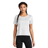 Sport-Tek LST411 PosiCharge Women's Drop Shoulder Cropped T-Shirt