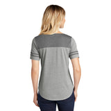 Sport-Tek LST403 PosiCharge Women's Tri-Blend Two-Tone T-Shirt