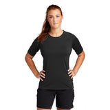 Sport-Tek LST470 Women's Short Sleeve Rashguard T-Shirt