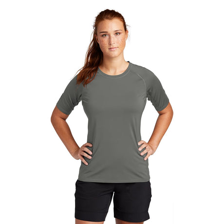Sport-Tek LST470 Women's Short Sleeve Rashguard T-Shirt