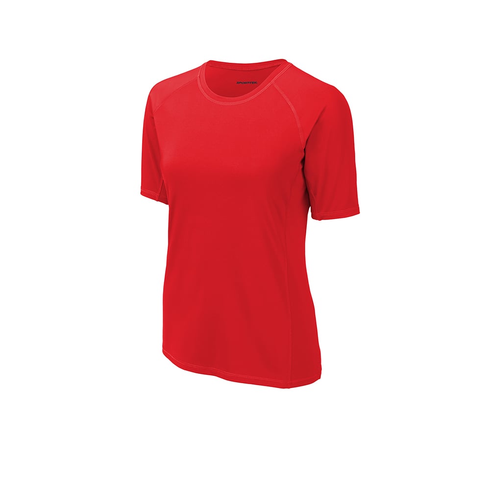 Sport-Tek LST470 Women's Short Sleeve Rashguard T-Shirt