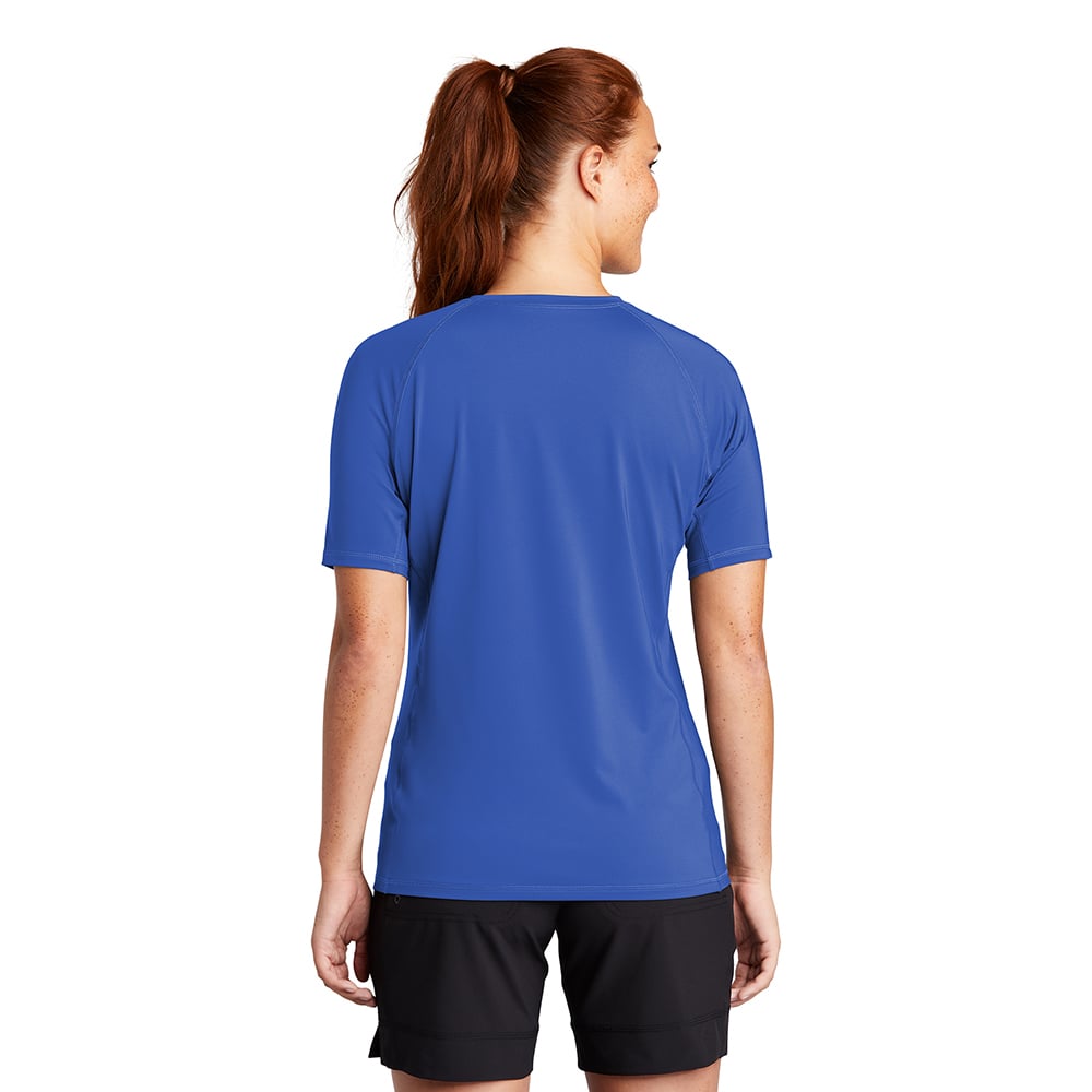 Sport-Tek LST470 Women's Short Sleeve Rashguard T-Shirt