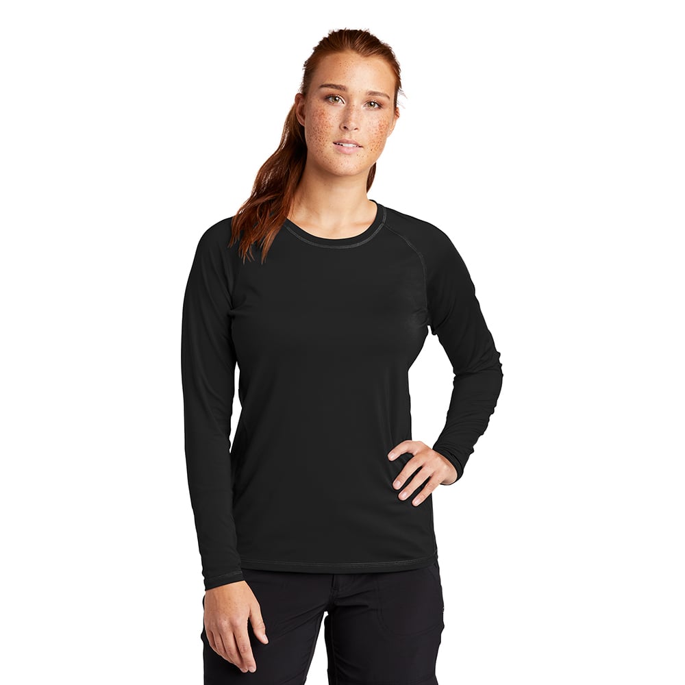 Sport-Tek LST470LS Women's Long Sleeve Rashguard T-Shirt