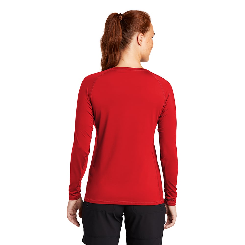 Sport-Tek LST470LS Women's Long Sleeve Rashguard T-Shirt