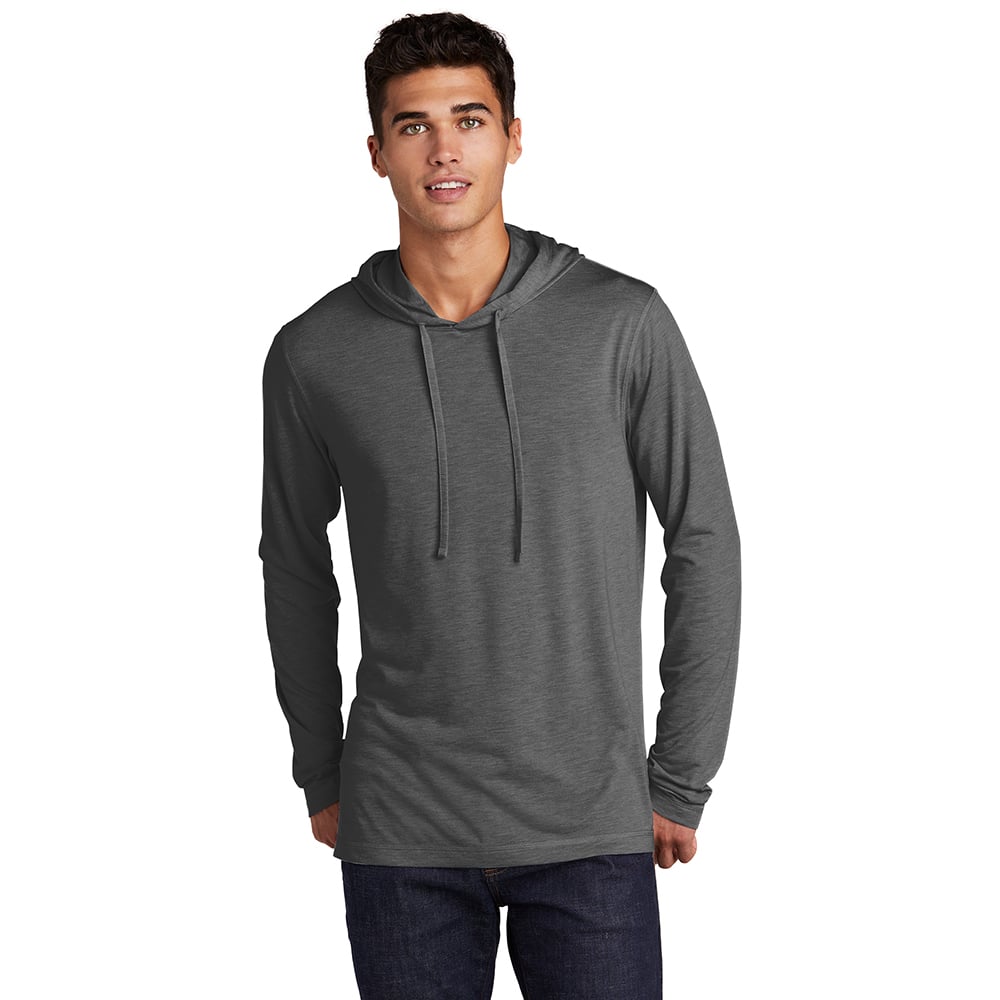 Sport-Tek ST406 PosiCharge Tri-Blend Long Sleeve Hooded Shirt