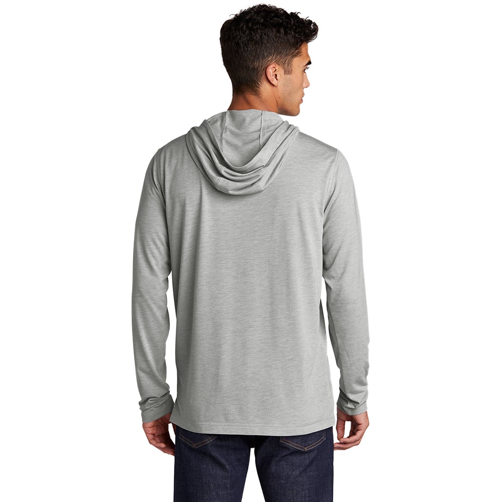 Sport-Tek ST406 PosiCharge Tri-Blend Long Sleeve Hooded Shirt