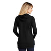 Sport-Tek LST406 PosiCharge Women's Tri-Blend Cowl Neck Hooded Shirt