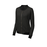 Sport-Tek LST274 Women's French Terry Bomber Jacket with Front Pockets