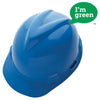 MSA V-Gard® GREEN® Slotted Cap Style Hard Hat