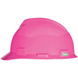 MSA V-Gard® Slotted Cap Style Hard Hat with Gloss Finish