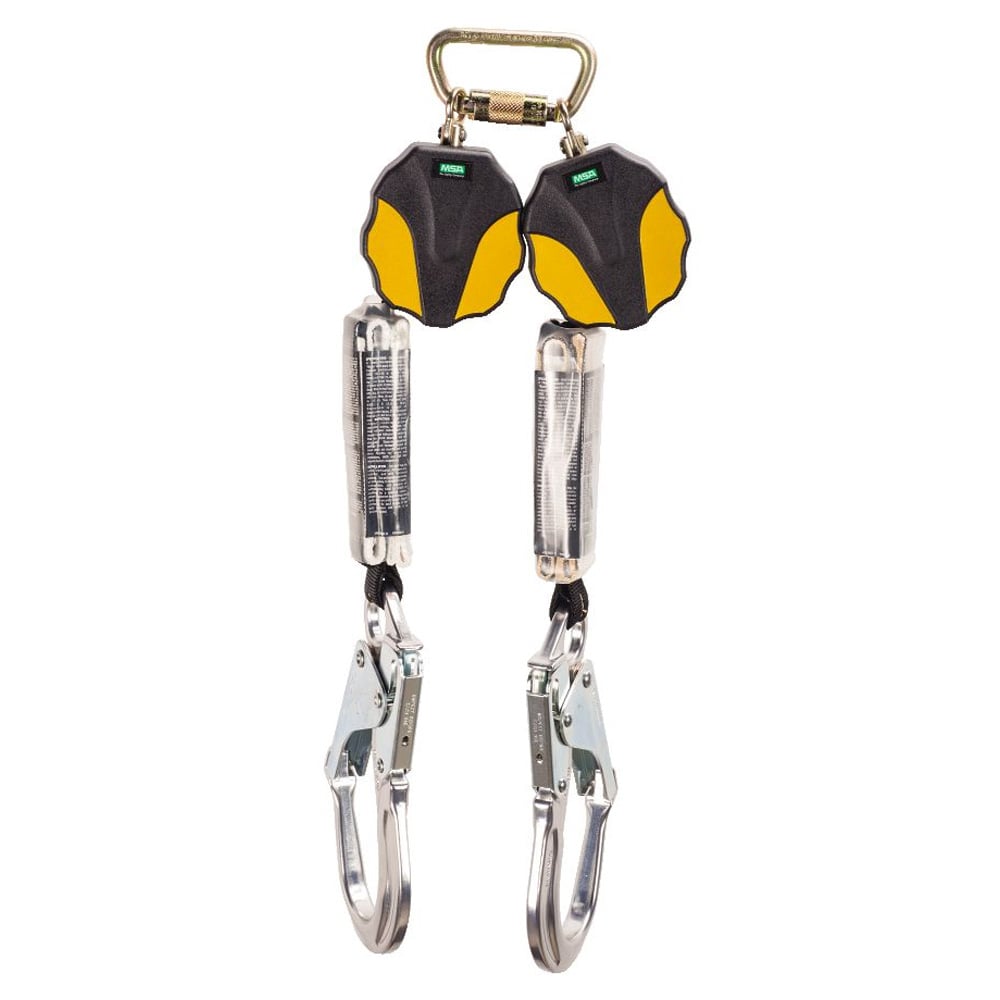 MSA Workman® 6' Twin-Leg Mini PFL with Aluminum Scaffold Hook AL36CL