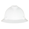 MSA V-Gard® GREEN® Slotted Full Brim Hard Hat