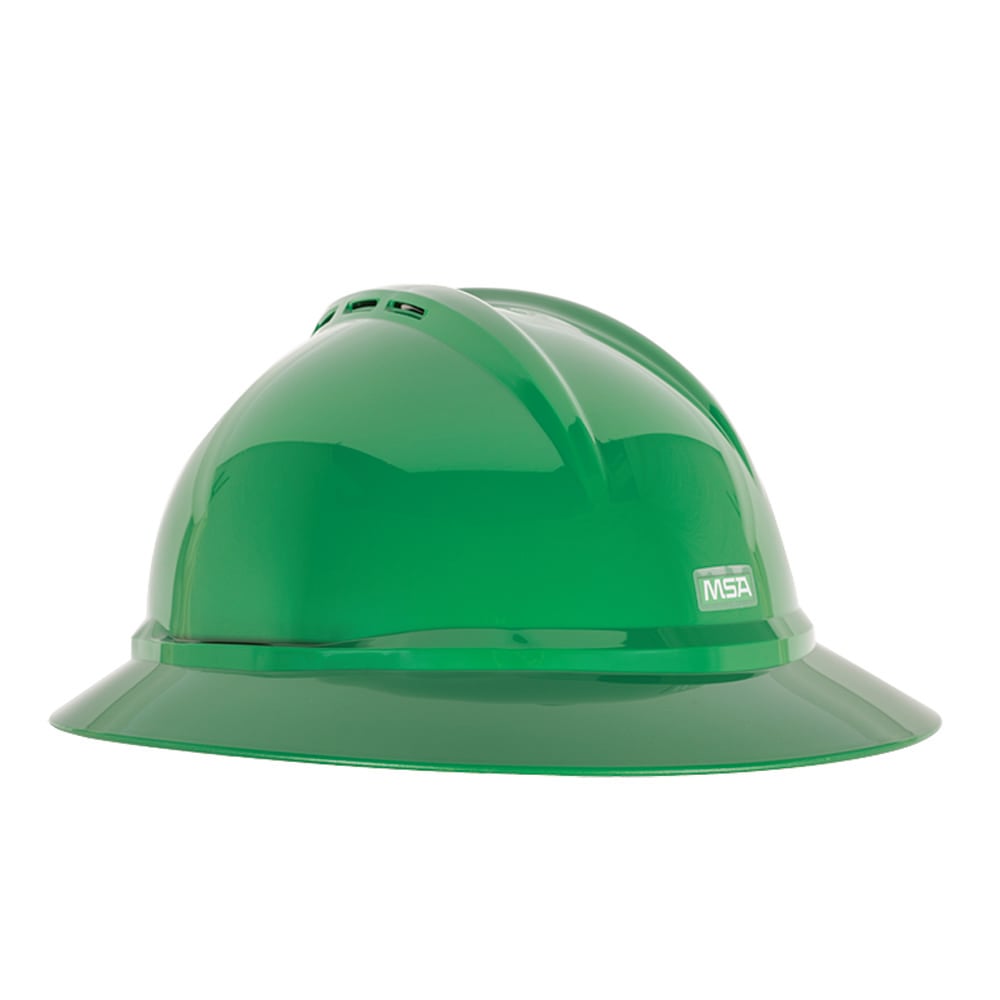 MSA - VGARD500FBV V - Gard® 500 Vented Full Brim Hard Hat - Gorvex.com