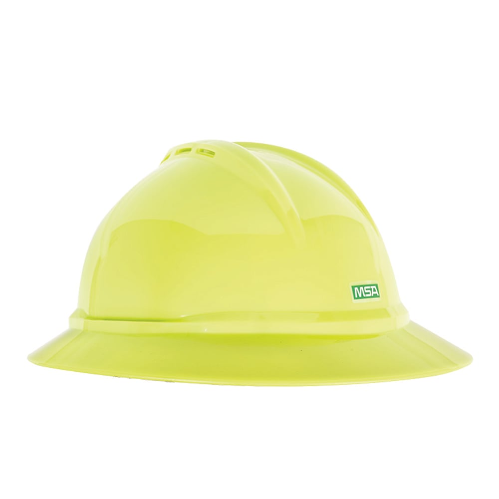 MSA-VGARD500FBV V-Gard® 500 Vented Full Brim Hard Hat