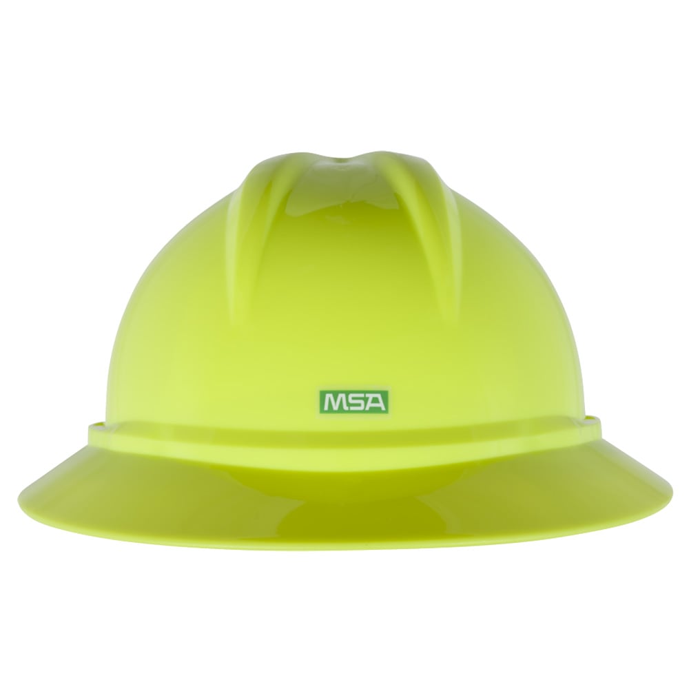 MSA-VGARD500FBV V-Gard® 500 Vented Full Brim Hard Hat