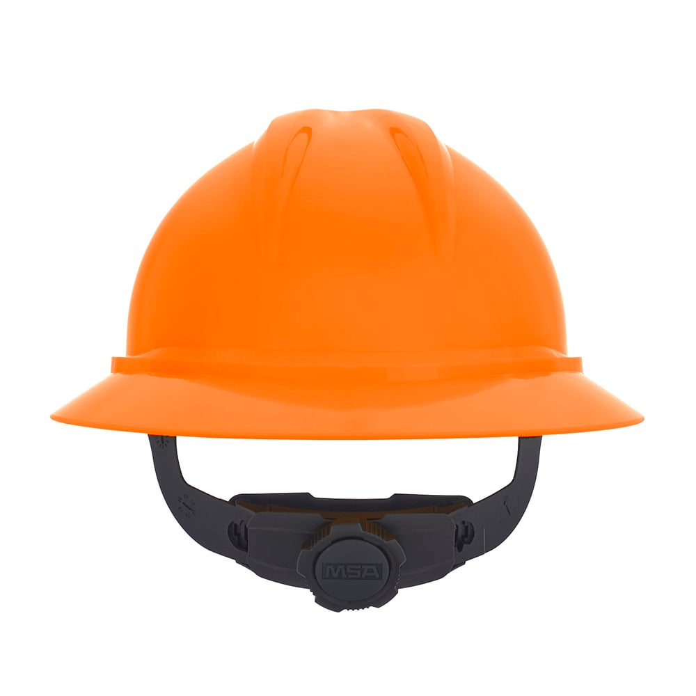 MSA-VGARD500FBNV V-Gard® 500 Non-Vented Full Brim Hard Hat