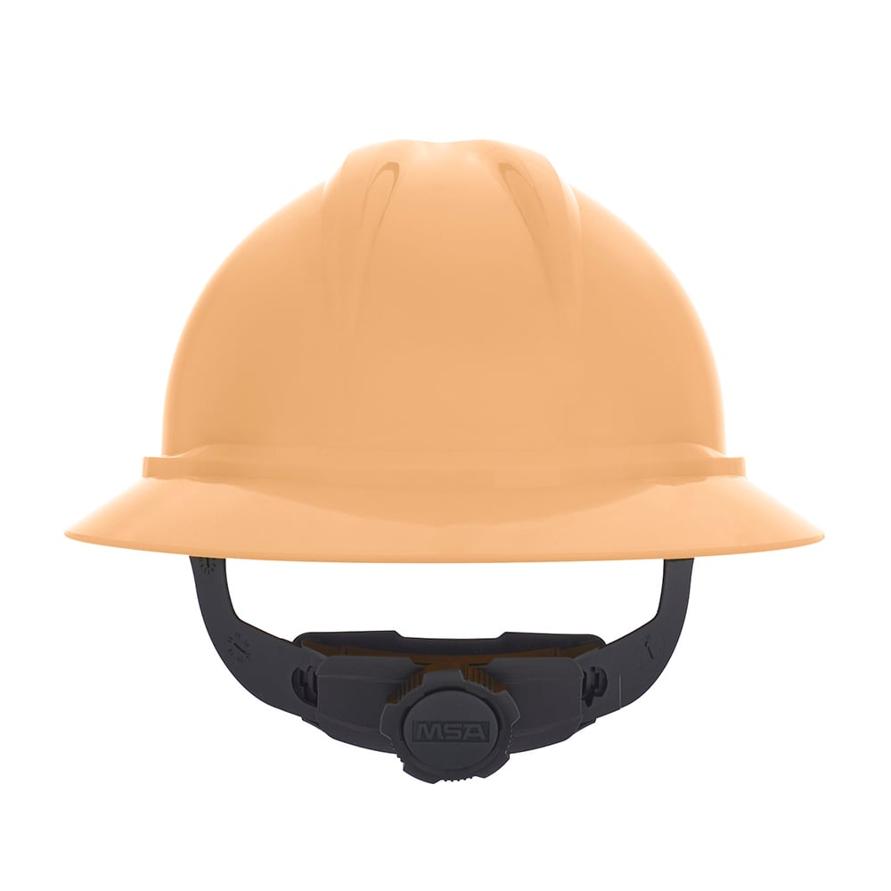 MSA-VGARD500FBNV V-Gard® 500 Non-Vented Full Brim Hard Hat