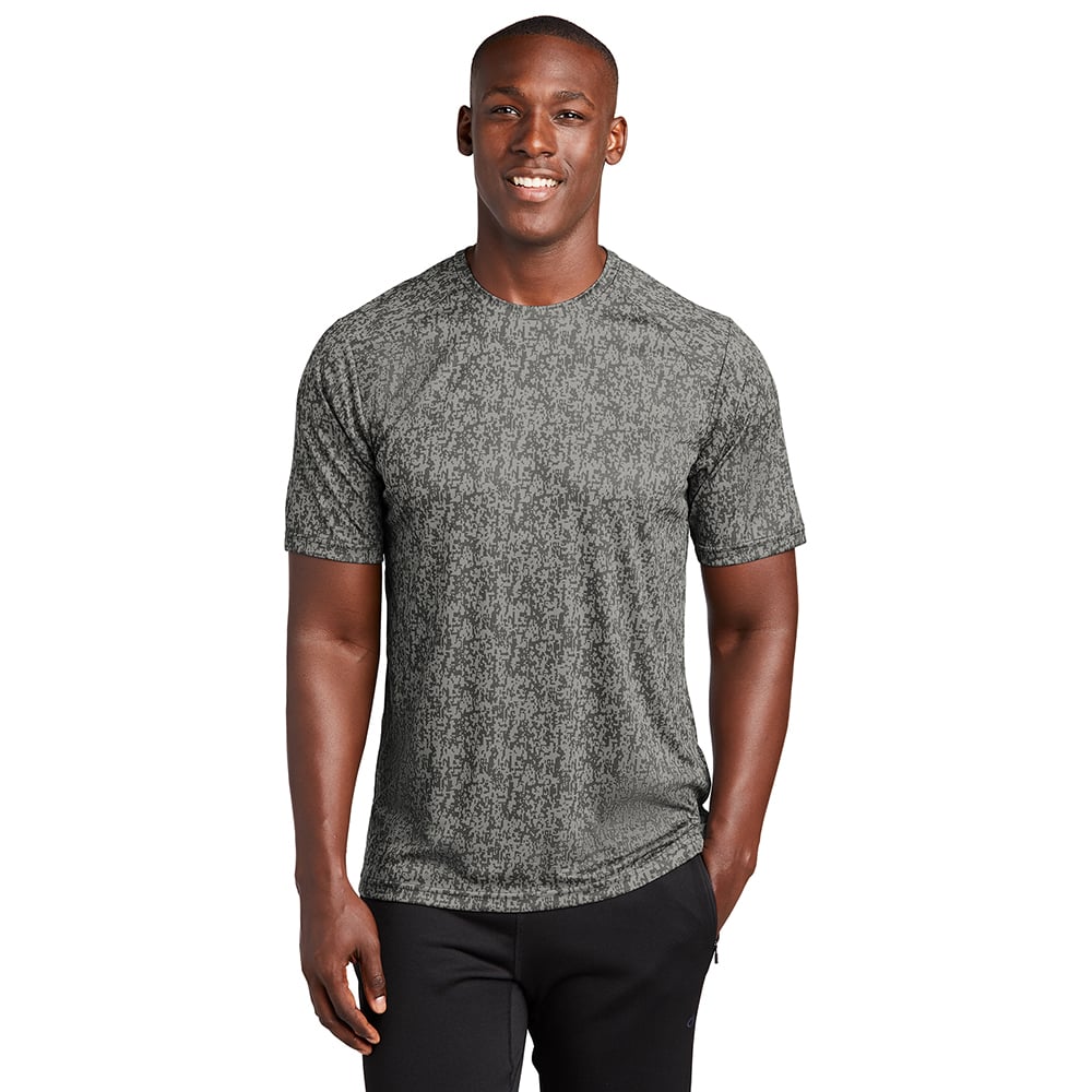 Sport-Tek ST460 Short Sleeve Digi Camo Performance T-Shirt