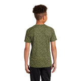 Sport-Tek YST460 Youth Digi Camo T-Shirt