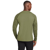 Sport-Tek ST460LS Long Sleeve Digi Camo Performance T-Shirt