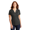 Sport-Tek LST468 Women's Endeavor Short Sleeve Henley Shirt