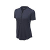 Sport-Tek LST468 Women's Endeavor Short Sleeve Henley Shirt