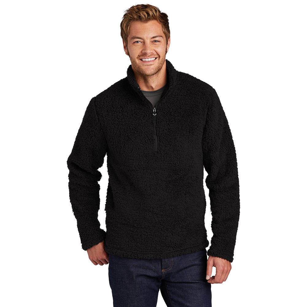 Port Authority F130 Quarter Zip Sherpa Fleece Pullover