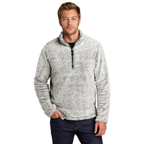 Port Authority F130 Quarter Zip Sherpa Fleece Pullover