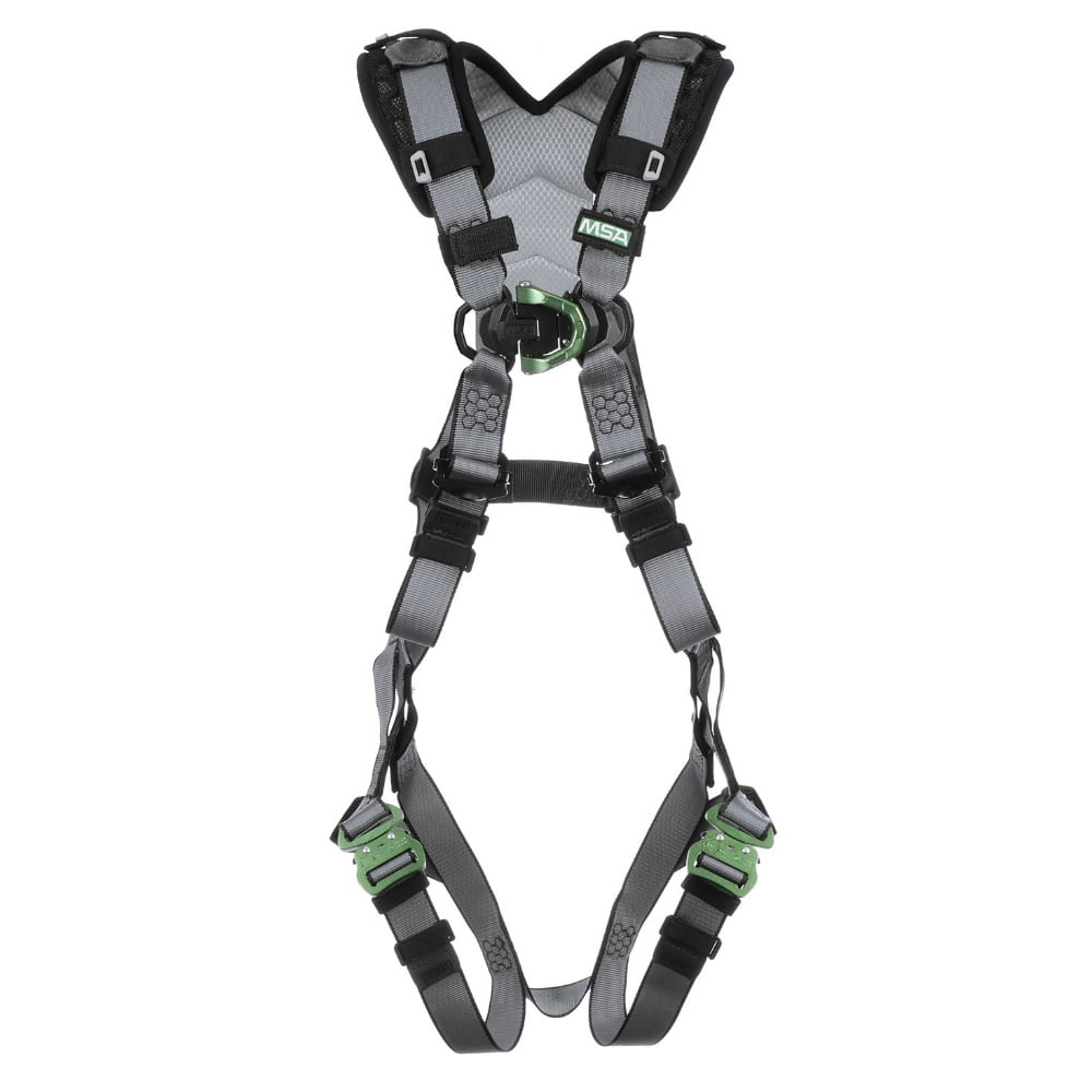 MSA V-FIT™ Harness with Quick Connect Leg Strap + Back & Chest D-Rings