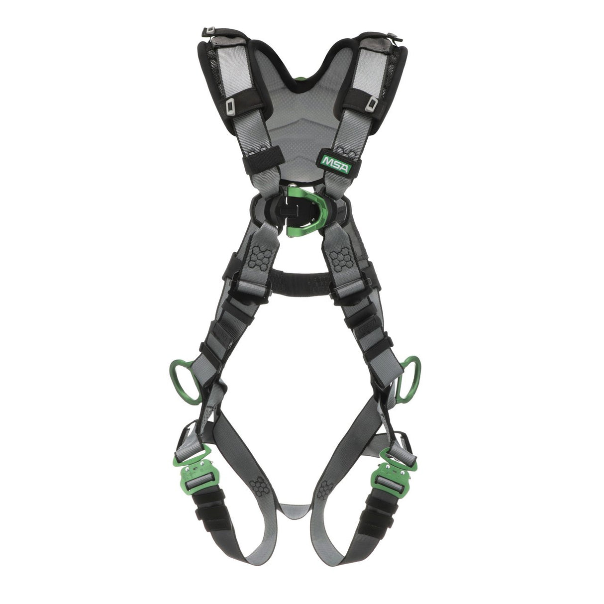 MSA V-FIT™ Harness Quick Connect Leg Straps + Back/Chest/Hip D-Ring